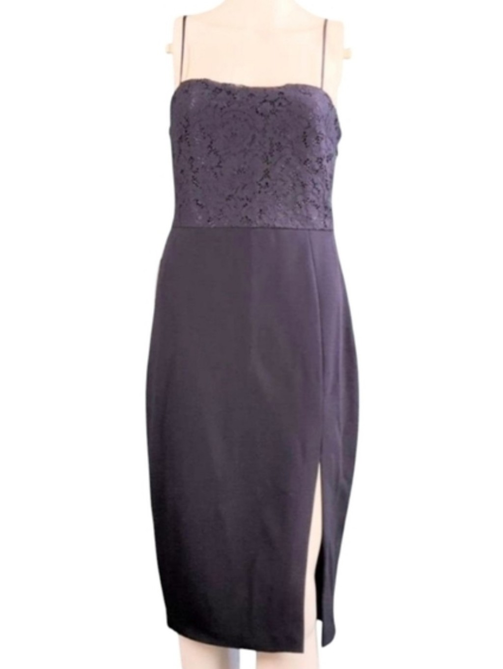 Express "Edition" Cocktail Dress In Navy Blue